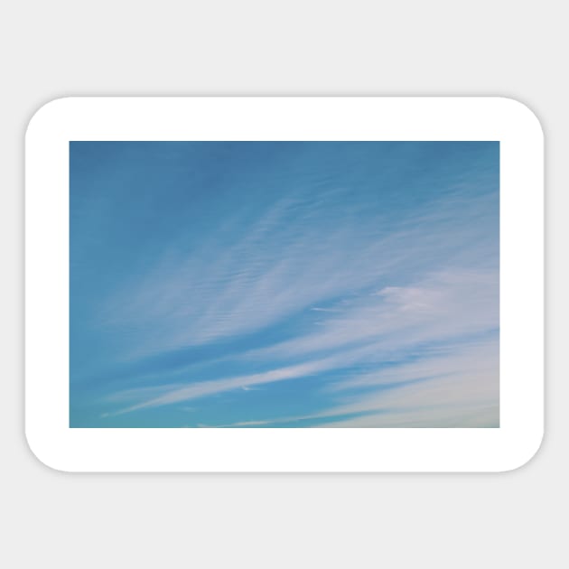 Wispy Sky Sticker by MarieCarr